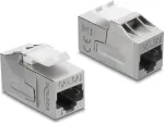 Delock 91122 Keystone mooduli &uuml;hendusmuhv RJ45 pesa RJ45 pesa, Cat.6A, varjestatud