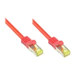 RJ45 patch-kaabel with Cat.7 Raw kaabel and Latch Protection (RNS&reg;), S/FTP, PiMF, Halogeenivaba, 600MHz, OFC, Punane, 7,5m, Good Connections&reg; (8070R-075R)