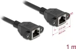 DeLOCK 90784 v&otilde;rgukaabel Must 1 m Cat6a S/FTP RJ-45