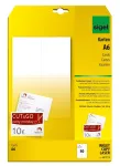 Sigel LP711 postkaardi paber A6 (105 x 148 mm), 185 g/m2, 80 kaarti, valge