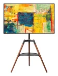 Techly ICA-TR58 telerikinnitus/statiiv 165,1 cm (65 tolli) must, puit