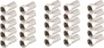 F-pistik ShiverPeaks 85009-A-SET25, komplekt 25 F-pistikut koaksiaalkaablile