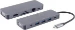 ShiverPeaks Laptop Dock S/CONN 14-05028 juhtmega USB 3.2 Gen 1 USB-C hall