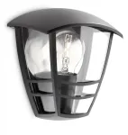 Philips myGarden Creek seinavalgusti 60 W E27, ilma pirnita, v&auml;lisseinavalgustus, must, metall, IP44, aed, terrass, II