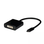 EFB Elektronik EBUSBC-DVI videokaabli adapter 0,15 m USB USB-C Must