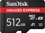 SanDisk GamePlay microSD Express kaart, 512 GB, PCIe 3.1/NVMe, 880 MB/s lugemine, 650 MB/s kirjutamine