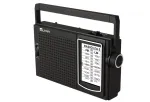 ELTRA Radio IZA-5 Black Kaasaskantav FM-raadio AM LW-lainetega, AUX-sisend, Aku/v&otilde;rgutoide