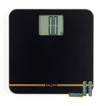 Salter 9075 BGFEU12 Max Electronic Bathroom Scale, Black/Gold