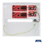 ATTE IP-16-20-H PoE-l&uuml;liti komplekt 16 IP-kaamerale, 16x PoE 10/100 Mbps + 2x Gigabit Uplink, 802.3af/at, ABOX-korpus