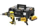 DEWALT kipsplaadikruvikeeraja, akutoitel, 18V, 1 x 4.0Ah, TSTAK