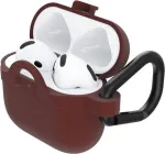 OtterBox kaitsev &uuml;mbris juhtmevaba k&otilde;rvaklapi laadimiskarbile - Good Red - Apple AirPods 4 jaoks (77-97892)