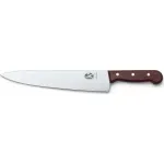 Victorinox Wood kokanuga 22 cm, roostevabast terasest tera, puidust k&auml;epide, pruun (5.2000.22G)