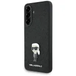 Karl Lagerfeld Fixed Glitter Ikonik Logo Metal Pin Tagakaas Samsung Galaxy A56 5G (Must)