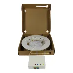 SYNERGY21 FTTH Compact Box eelmonteeritud, 2xSC/APC -> avatud ots, 20m, 9/125&micro;m, G.657.A2, 2-kiuline, OD 2,2mm