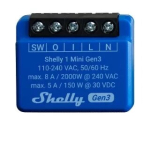 Nutikas l&uuml;liti Shelly 1 Mini Gen3 1P Juhtmevaba 110-240V