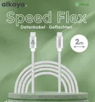 ALKAYA Speed Flex USB-C to USB-C kaabel 2 m Valge (CL-60031)