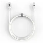 Evelatus USB-C to Lightning kaabel 2.0M 60W (MFI09) Alumiiniumkorpus Punutud Valge