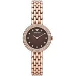 ARMANI naiste AR11418 roostevabast terasest kvartskell 30 mm