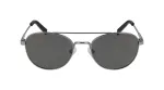 Nautica N4641SP-030 Meeste ristk&uuml;likukujulised p&auml;ikeseprillid, matt must raam, hallid l&auml;&auml;tsed, 53 mm