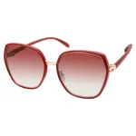 GUESS GF0407-5966F Naiste p&auml;ikeseprillid - Havana pruun atsetaatraam, pruun gradientl&auml;&auml;ts, 59 mm