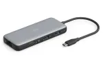 DIGITUS USB-C dokkimisjaam, 7 porti - HDMI / 2x USB-A 3.2 Gen 2 / GbE / SD / MicroSD - 100W USB Power Delivery