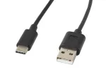 USB-kaabel LANBERG CA-USBO-10CC-0018-BK USB 2.0, USB A (isane) USB C-le (isane), 1,8 m, must