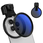 K&F Concept 67mm Circular Polarizer CPL Filter with Clip for Smartphone - KF15.0027