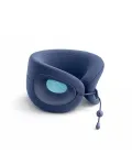 Cabeau Evolution X Neck Travel Pillow - Sapphire Dark Blue/Light Blue