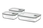 Mepal Easy Clip toiduhoidlate komplekt 3-osaline, Nordic Sage