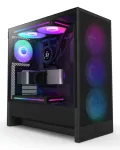 NZXT H5 Flow RGB (2024) Midi Tower arvutikorpus, must