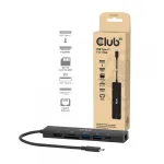 CLUB3D CSV-2553 liidese jaotur USB USB-C 5000 Mbit/s must