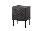 &Ouml;&ouml;kapp Cama Meble SIENA komplekt 2 tk, 44,5&times;40&times;59 cm, must matt, MDF ja puitlaastplaat