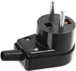 VIPLAST 220-05 Nurgeline pistik 16A 250V IP20 must