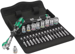 Wera 8100 SA 9 Zyklop Speed terasv&otilde;tmete komplekt, 1/4 tolli, tollisuurused (28 tk)