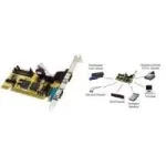 EXSYS EX-40032 2-pordiline RS-232 ISA jadaliidese kaart