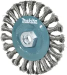 Makita D-77540 punutud traatkausshari 125 mm M14 roostevaba teras