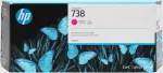 HP 738 300-ml magenta DesignJet tindikassett HP DesignJet T850 T950