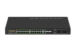 NETGEAR GSM4230UP hallatav L2/L3 Gigabit Ethernet (10/100/1000) Power over Ethernet (PoE) 1U must