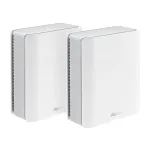ASUS ZenWiFi BT8 (2-pakk) Kolmriba (2,4 GHz / 5 GHz / 6 GHz) Wi-Fi 7 (802.11be) Valge 3 sisemist antenni