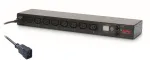 APC AP7921B toitejaotusseade (PDU) 8 vahelduvvoolu pistikupesa 0U/1U Must