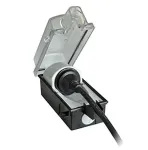 Pistikupesa Bachmann 924.349 Must L&auml;bipaistev