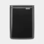 Pr&uuml;gikast BRABANTIA BO 7 L mattmust mudel 222900, 7 L mahutavus, pedaaliga