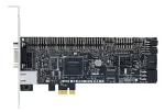 Laienduskaart ASUS IPMI EXPANSION CARD‑SI PCIe RJ-45 ja VGA-ga, Must/H&otilde;bedane