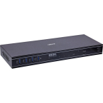 InLine 57885D KVM-l&uuml;liti, 4-suunaline, HDMI, 8K@60Hz, USB 3.2, IR & RS-232-ga