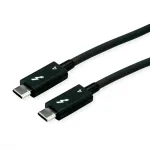 USB-kaabel ROLINE 11.02.9047 1,5 m USB 3.2 Gen 1 USB-C Must