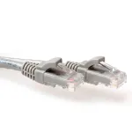 ACT hall 1 meeter U/UTP CAT6A paigalduskaabel snagless RJ45 pistikutega