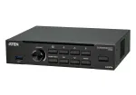 ATEN sujuva esitluse l&uuml;liti Quad V-ga, HDMI, USB Type-A, metall, must, 60 Hz, 15 m