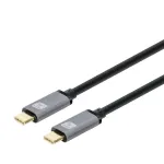 Techly ICOC-MUSB322-CM-010 USB 3.2 Gen 2 kaabel, USB-C pistik, 1 m, must