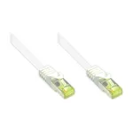 RJ45 paigalduskaabel Cat.7 toorkaabli ja riivikaitsega (RNS&reg;), S/FTP, PiMF, halogeenivaba, 600 MHz, OFC, valge, 2 m, Good Connections&reg; (8070R-020W)