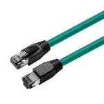 Microconnect MC-SFTP8015G v&otilde;rgukaabel Roheline 1,5 m Cat8.1 S/FTP (S-STP)